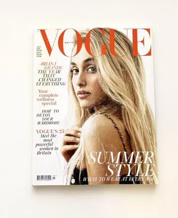 Vogue UK July 2018 아리아나 그란데 ArianaGrande