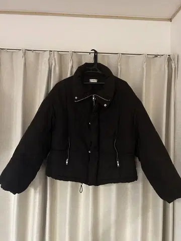 EVRIS 숏 다운 블랙 F
