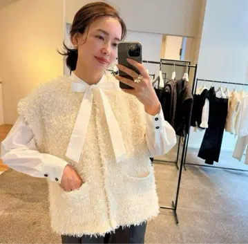 OHGA 모케베스트 MOKE VEST 오가 오오가 화이트