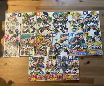 스플래툰 1-15권 세트 커버 포함