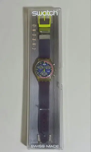Swatch 크로노그래프 BLUE CHIP SCK101 1993 워치