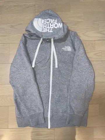 THE NORTH FACE 그레이 풀 지퍼 후디 M