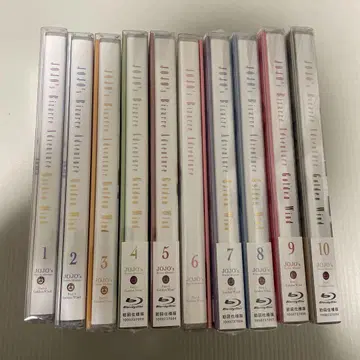 죠죠의 기묘한 모험 5부 황금의 바람 Blu-ray 1-10권 세트