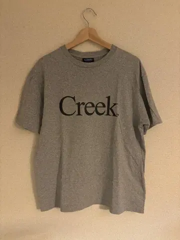 Creek 그레이 T셔츠 M사이즈