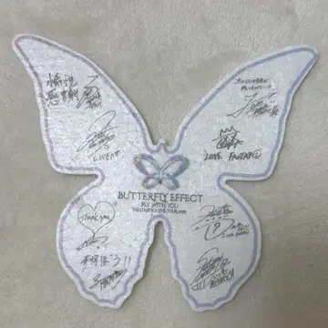 FANTASTICS BUTTERFLY EFFECT 메시지 카드 낙하물