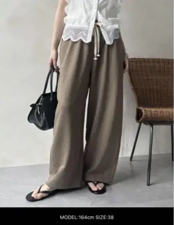 doudou 드로스트 스웨트 팬츠