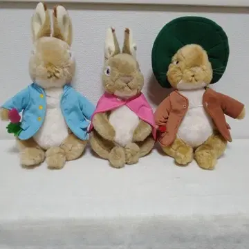 피터 래빗 봉제 인형 3개 세트