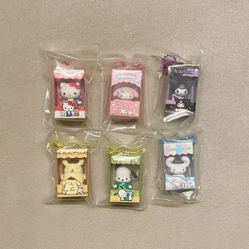산리오 캐릭터즈 초코 박스 키티 마이멜로디 쿠로미 포차코