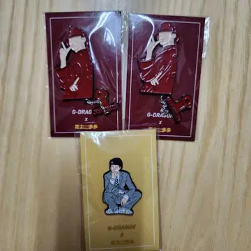 BIGBANG G-DRAGON 핀 배지