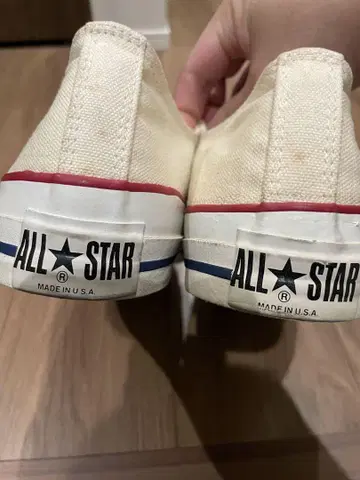 80s Converse All Star 아이보리 데드스탁