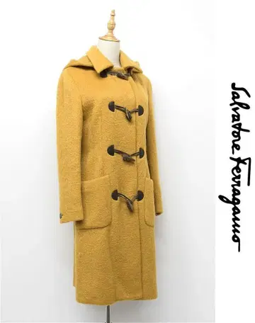 HGBO253/ salvatore ferragamo 모헤어 더플 코트