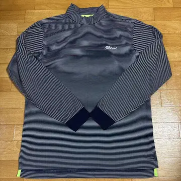 Titleist 타이틀리스트 긴팔 모크넥 셔츠 보더