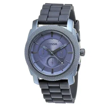 FOSSIL 크로노그래프 손목시계 블루 FS4703