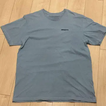 patagonia 파타고니아 로고 티셔츠 남성용 L 사이즈 스카이블루