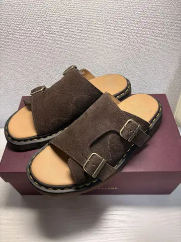 닥터마틴 샌들 DAYNE DARK BROWN