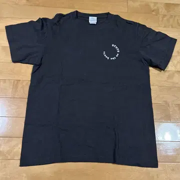 STUTS 블랙 T셔츠 M 사이즈 90 Degrees SUMI