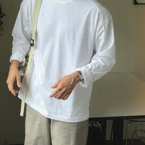 [남여공용]1+1 USA 무지 긴팔티셔츠 3size 6color