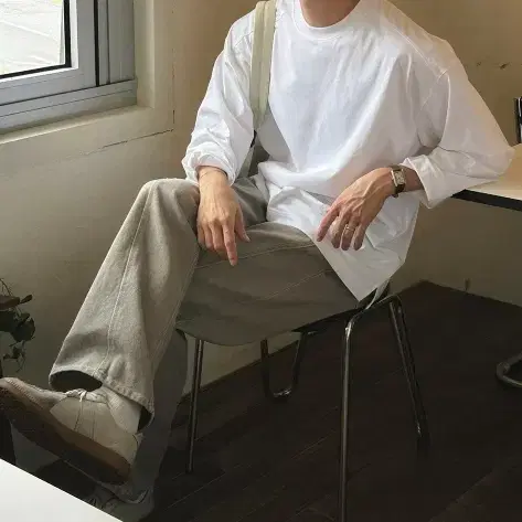 [남여공용]1+1 USA 무지 긴팔티셔츠 3size 6color