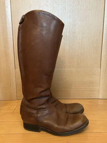 이탈리아제 롱 부츠 ALBERTO FASCIANI 브라운 약 25cm