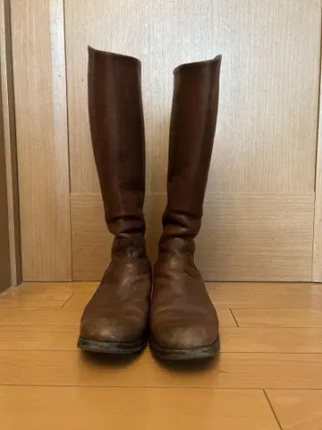 이탈리아제 롱 부츠 ALBERTO FASCIANI 브라운 약 25cm
