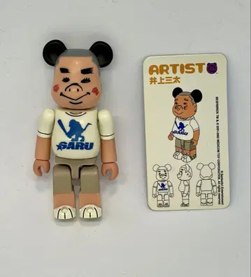 BE@RBRICK 베어브릭 시리즈 4 ARTIST 이노우에 산타 뒷면