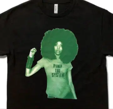 Erykah Badu 에리카 바두 PIMP THE SYSTEM 티셔츠