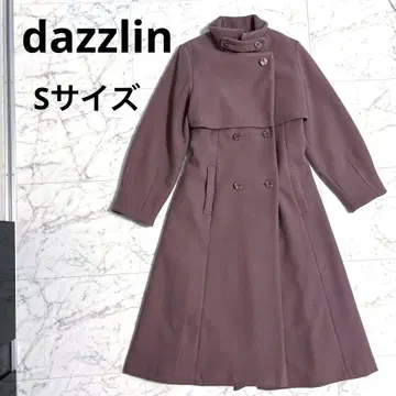 dazzlin 2way 컬러 레이디 코트 핑크 S 사이즈