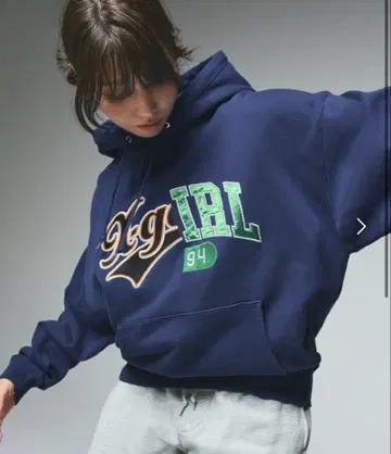 [ 택 포함 새상품 ] X-girl LOGO SWEAT HOODIE