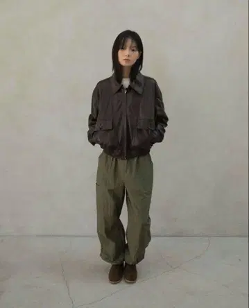 [ ohotoro ] A2 lambskin jacket 가죽 자켓