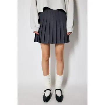 moussy 플리츠 미니 스커트 S 사이즈