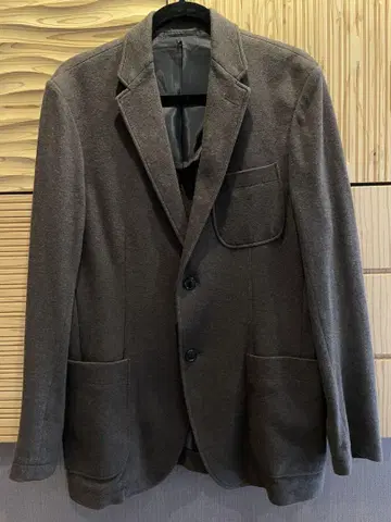 유니클로 UNIQLO 테일러드 자켓 저지 타입 브라운 L