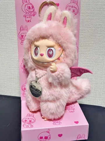 labubu 토끼 코스튬 봉제 인형 지모모