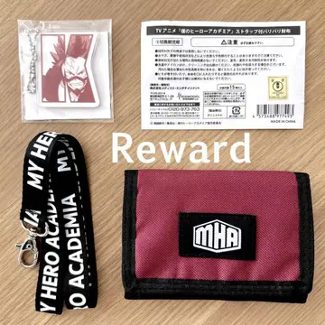 나의 히어로 아카데미아 스트랩 포함 지갑 키리시마 에이지로 새상품