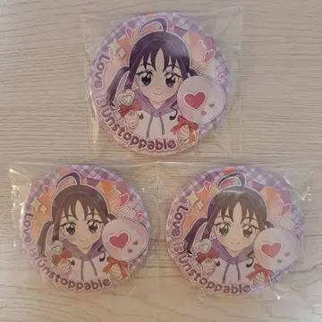 프리큐어 트윙클 캔뱃지 14 JOY! 시우 코코로 3종 세트