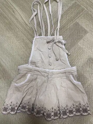 베이지 살로펫 숏팬츠 2웨이