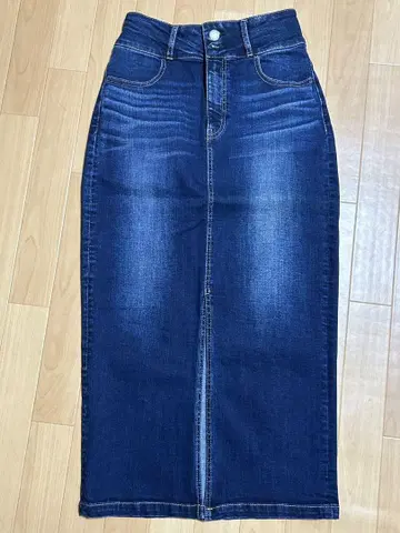 AZUL by MOUSSY 다크 데님 타이트 스커트 L