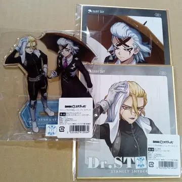 Dr.STONE 제노 스탠리 DMM 스크래치 복권 아크릴 스탠드