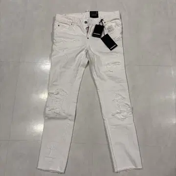 DSQUARED2 스키니 데님 36 화이트