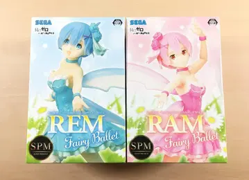 새상품 SPM 피규어 렘 라무 Fairy Ballet 세트 리제로
