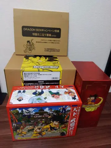 드래곤볼 DVD-BOX 드래곤 박스 운송 박스 포함