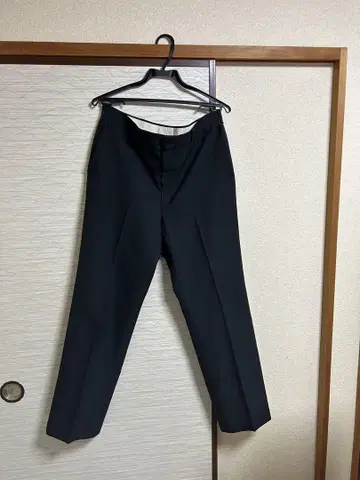 90s 블랙 슬랙스