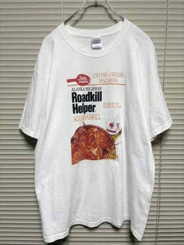 90~00's [ Roadkill Helper ] 프린트 T셔츠 L