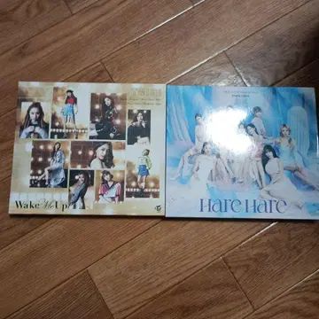 TWICE Wake Me Up & Hare Hare 2매 세트