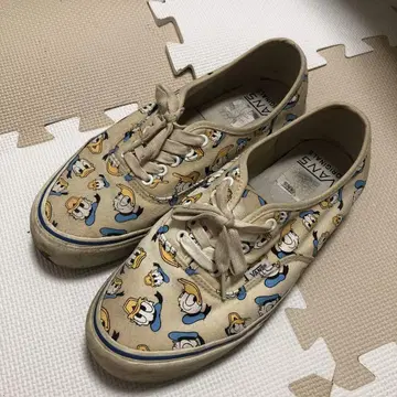 VANS x 디즈니 오센틱 도널드 덕 스니커즈 29cm