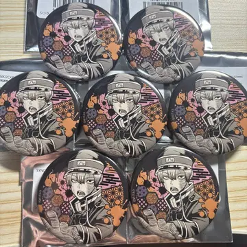 도원암귀 후와 신이치 원작화 캔뱃지 7개 세트