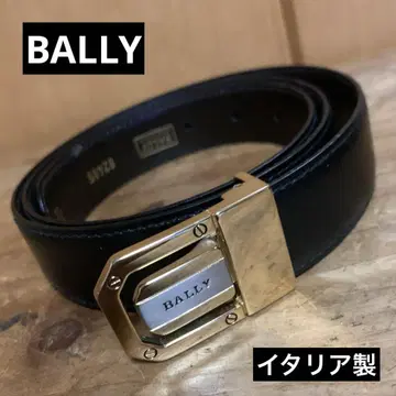 BALLY 이탈리아제 벨트 블랙