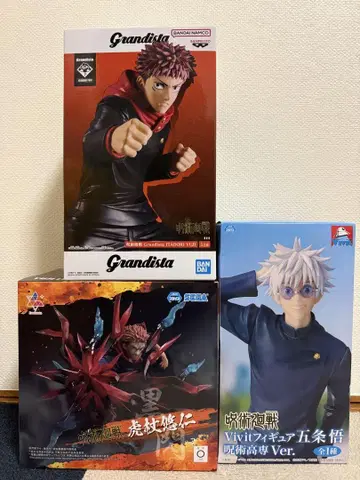 주술회전 피규어 이타도리 유우지 고죠 사토루 주술고전 그란디스