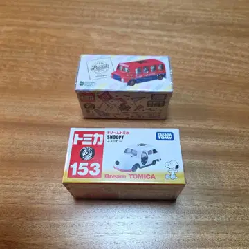 스누피 토미카 2대 세트