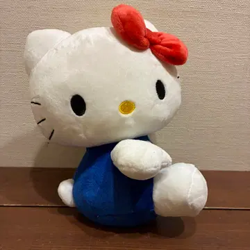 헬로키티 봉제 인형 세이코 클락 2007년 산리오 알람 시계 무