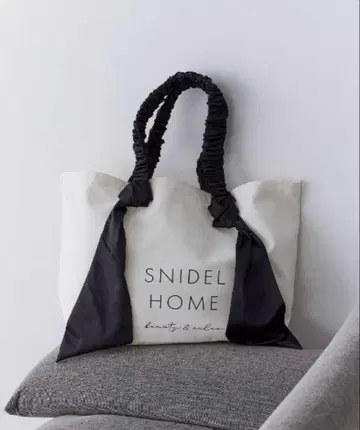 SNIDEL HOME 오가닉 캠퍼스 토트 BIG